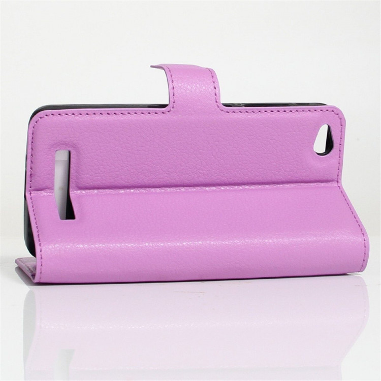 Чехол с визитницей для Xiaomi Redmi 4A (фиолетовый)