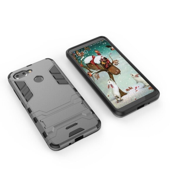 Чехол Duty Armor для Xiaomi Redmi 6 (серый) Чехол Duty Armor для Xiaomi Redmi 6 (серый)