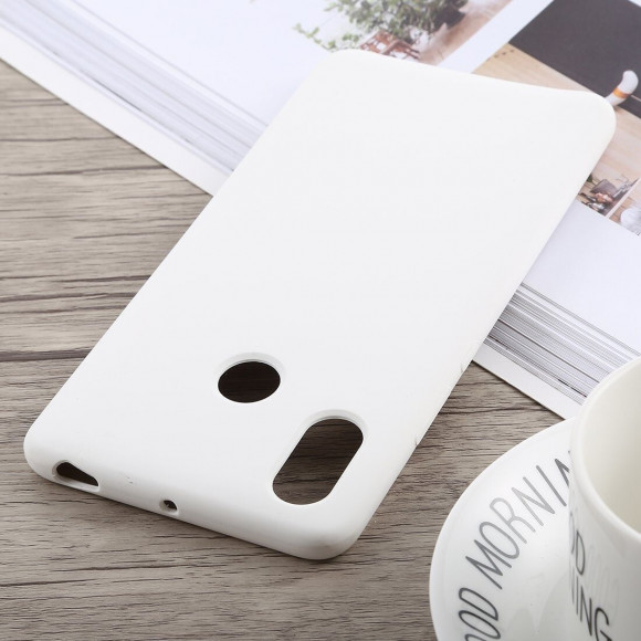Силиконовый чехол Mobile Shell для Xiaomi Mi Max 3 (белый) Силиконовый чехол Mobile Shell для Xiaomi Mi Max 3 (белый)