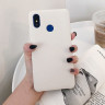 Силиконовый чехол Mobile Shell для Xiaomi Mi Max 3 (белый)