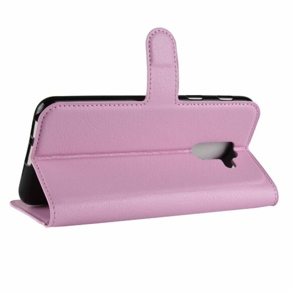 Чехол с визитницей для Samsung Galaxy A6+ (Plus) (розовый)