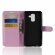 Чехол с визитницей для Samsung Galaxy A6+ (Plus) (розовый)