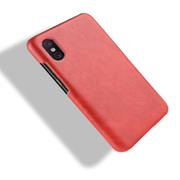 Чехол Litchi Texture для Xiaomi Mi 8 Pro (красный) Чехол Litchi Texture для Xiaomi Mi 8 Pro (красный)