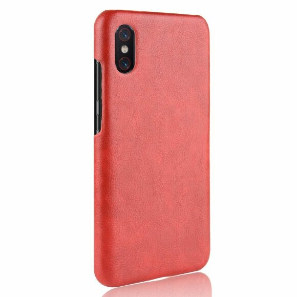 Чехол Litchi Texture для Xiaomi Mi 8 Pro (красный) Чехол Litchi Texture для Xiaomi Mi 8 Pro (красный)