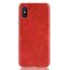 Чехол Litchi Texture для Xiaomi Mi 8 Pro (красный)
