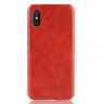 Чехол Litchi Texture для Xiaomi Mi 8 Pro (красный)