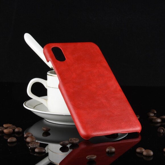 Чехол Litchi Texture для Xiaomi Mi 8 Pro (красный) Чехол Litchi Texture для Xiaomi Mi 8 Pro (красный)