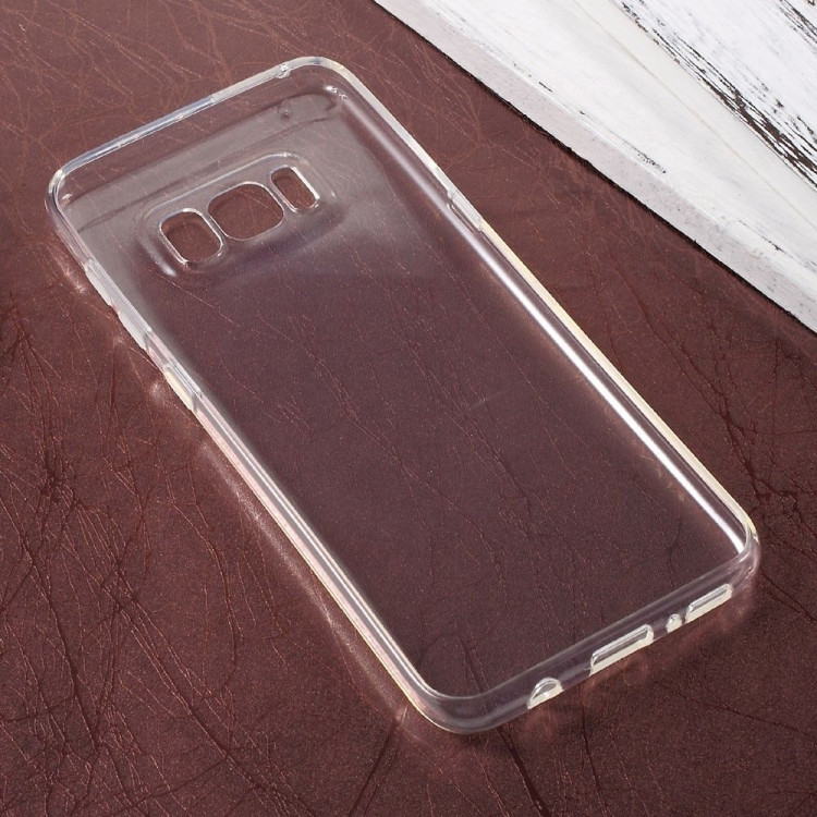 Силиконовый TPU чехол для Samsung Galaxy S8 (прозрачный)