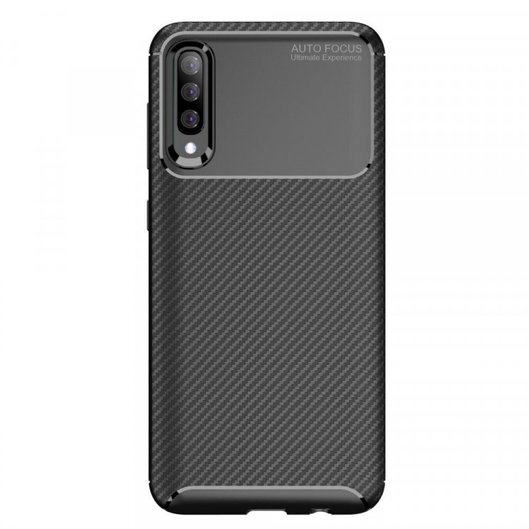 Чехол-накладка Resistant Carbon для Samsung Galaxy A50 / Galaxy A50s / Galaxy A30s (черный)