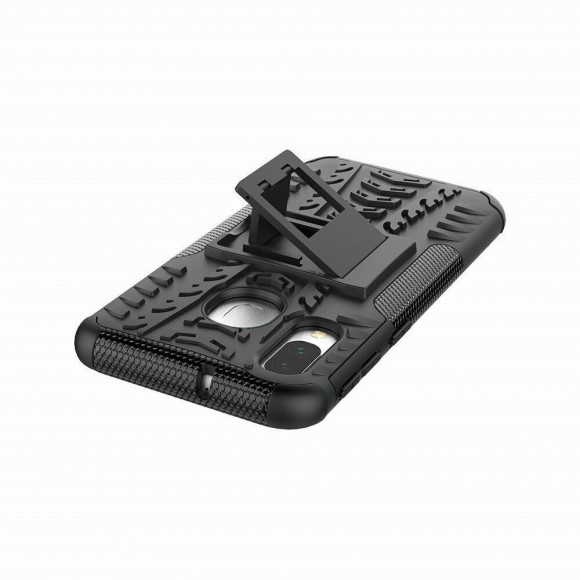 Чехол Hybrid Armor для Samsung Galaxy A40 (черный)