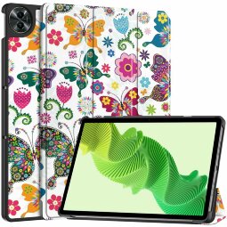 Чехол Smart Case для Realme Pad 2 (Butterfly and Flower)