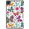 Чехол Smart Case для Realme Pad 2 (Butterfly and Flower)