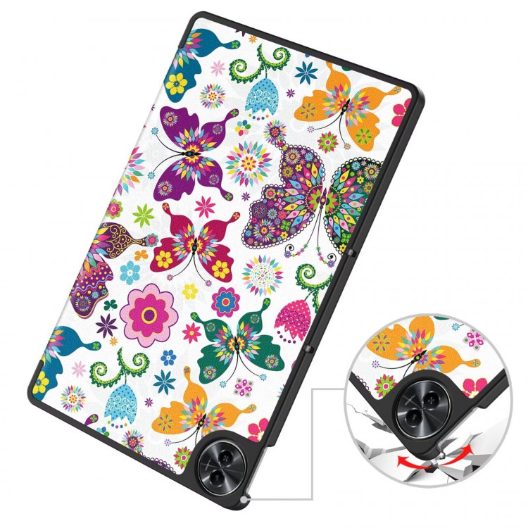 Чехол Smart Case для Realme Pad 2 (Butterfly and Flower)