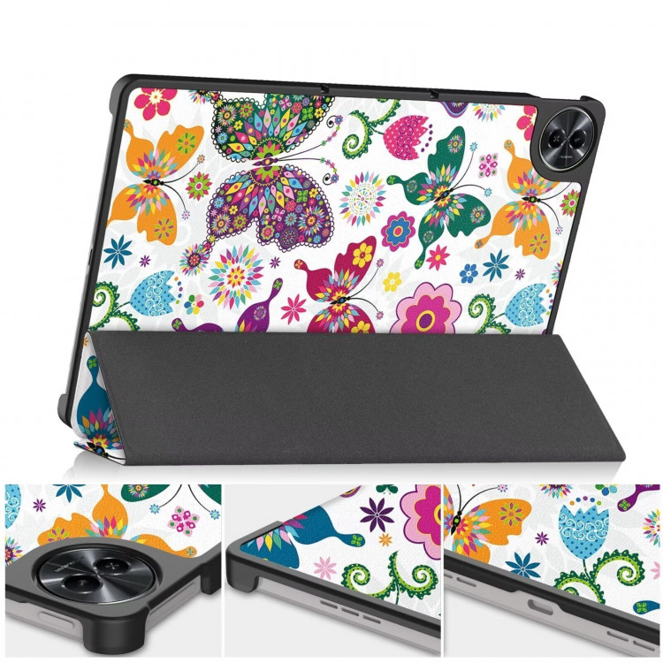Чехол Smart Case для Realme Pad 2 (Butterfly and Flower)