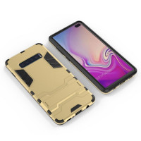 Чехол Duty Armor для Samsung Galaxy S10+ (Plus) (золотой)