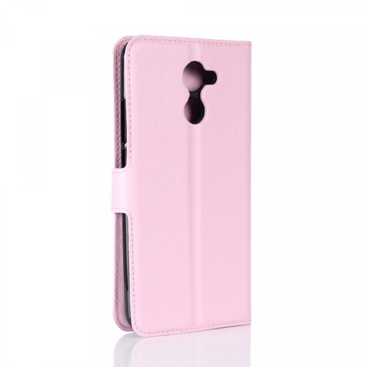 Чехол с визитницей для Huawei Enjoy 7 Plus  (розовый)