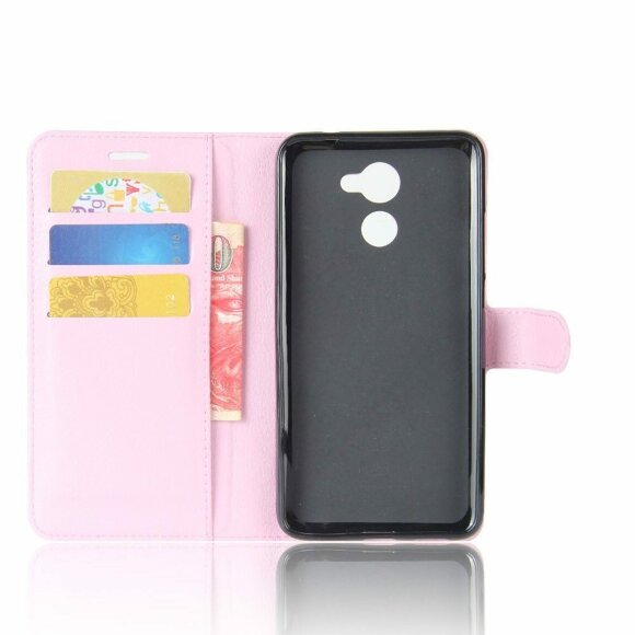 Чехол с визитницей для Huawei Enjoy 7 Plus (розовый) Чехол с визитницей для Huawei Enjoy 7 Plus (розовый)