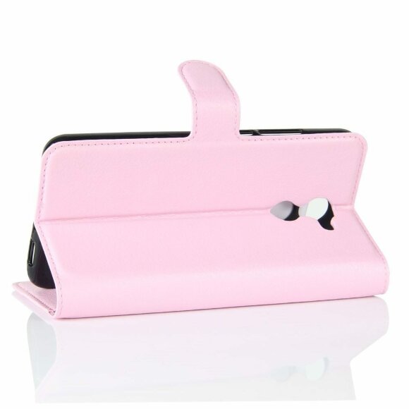 Чехол с визитницей для Huawei Enjoy 7 Plus (розовый) Чехол с визитницей для Huawei Enjoy 7 Plus (розовый)