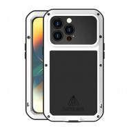 Гибридный чехол LOVE MEI для iPhone 14 Pro (белый) Гибридный чехол LOVE MEI для iPhone 14 Pro (белый)