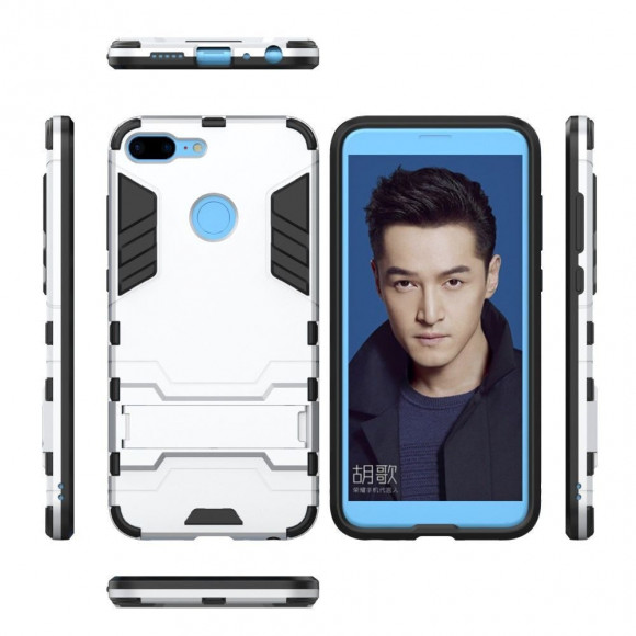 Чехол Duty Armor для Huawei Honor 9 Lite (серебряный)