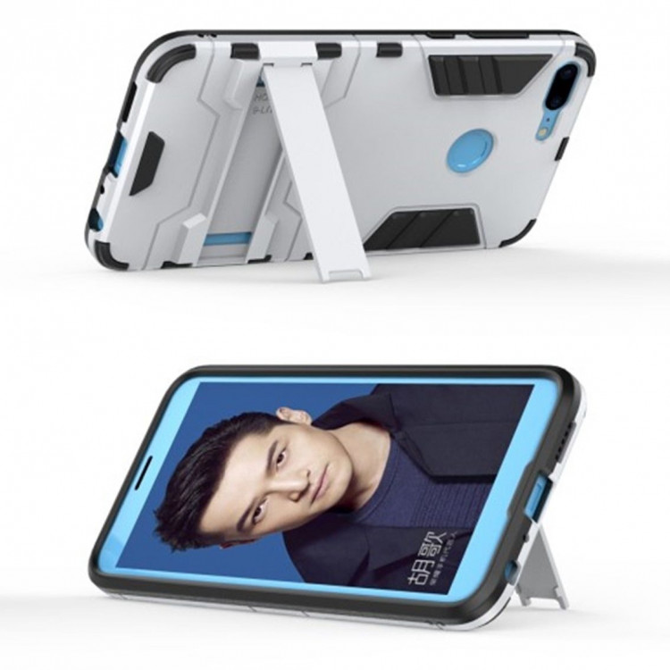 Чехол Duty Armor для Huawei Honor 9 Lite (серебряный)