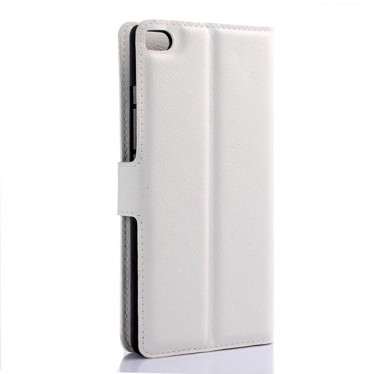 Чехол с визитницей для Huawei P8 (белый)
