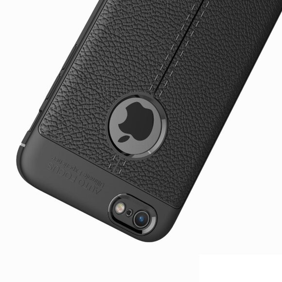Чехол накладка Litchi Grain для iPhone 6 / 6S (черный) Чехол накладка Litchi Grain для iPhone 6 / 6S (черный)