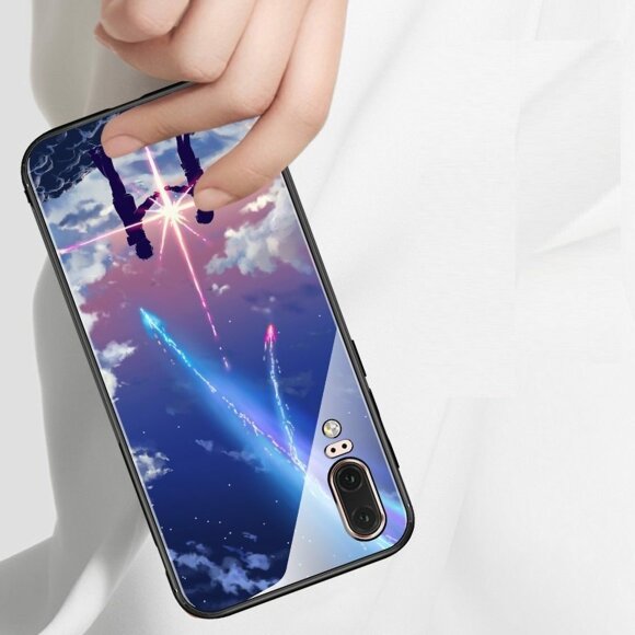 Чехол-накладка для Huawei P20 (Your name) Чехол-накладка для Huawei P20 (Your name)