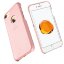 Кожаная накладка LENUO для iPhone 7 (розовый)