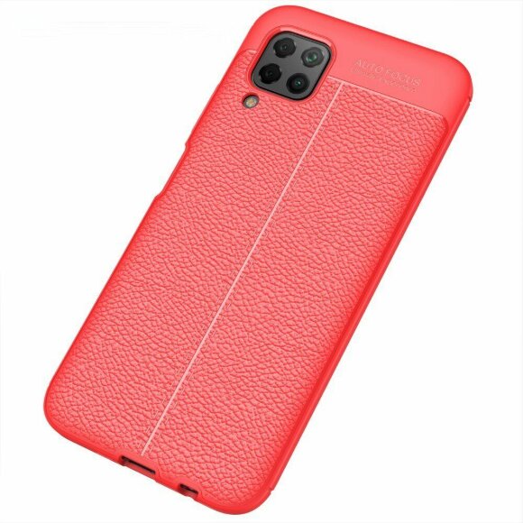 Чехол-накладка Litchi Grain для Huawei nova 6 SE / Huawei P40 lite (красный) Чехол-накладка Litchi Grain для Huawei nova 6 SE / Huawei P40 lite (красный)