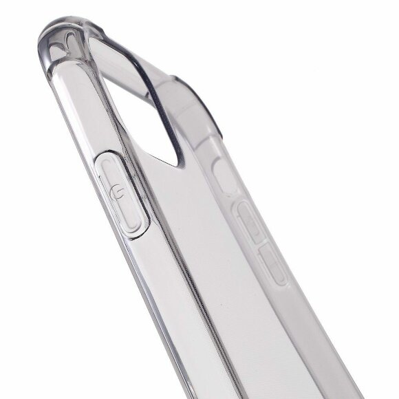 Силиконовый чехол с усиленными бортиками для iPhone 11 (черный) Силиконовый чехол с усиленными бортиками для iPhone 11 (черный)