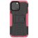 Чехол Hybrid Armor для iPhone 13 Pro Max (черный + розовый)