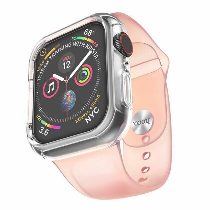 Ремешок Hoco Ice Crystal для Apple Watch 44 и 42мм (розовый)