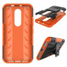 Чехол Hybrid Armor для Motorola Moto M (черный + оранжевый)