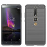 Чехол-накладка Carbon Fibre для Lenovo Phab 2 Pro (серый)