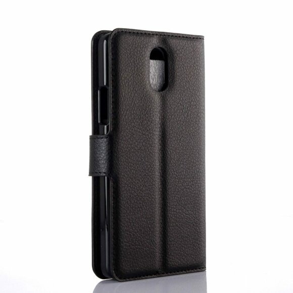 Чехол с визитницей для Lenovo Vibe P1m (черный)