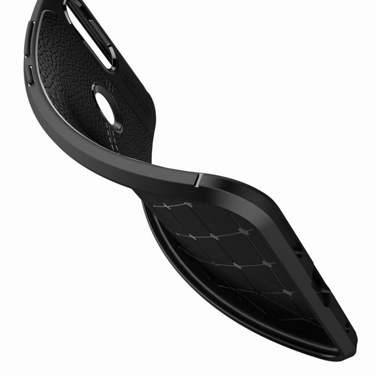 Чехол-накладка Litchi Grain для Lenovo S5 (красный)