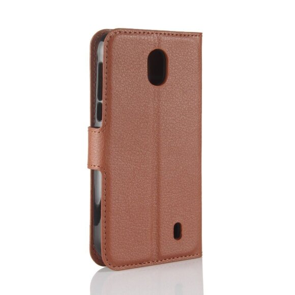 Чехол с визитницей для Nokia 1 (коричневый)