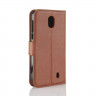 Чехол с визитницей для Nokia 1 (коричневый)