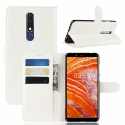 Чехол для Nokia 3.1 Plus (белый)