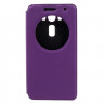 Чехол с окном для ASUS ZenFone 3 Deluxe ZS550KL (фиолетовый)