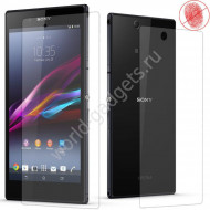Антибликовая (матовая) пленка для Sony Xperia Z Ultra (2 в1 перед + зад)