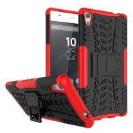Чехол Hybrid Armor для Sony Xperia X (черный + красный) Чехол Hybrid Armor для Sony Xperia X (черный + красный)