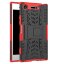 Чехол Hybrid Armor для Sony Xperia XZ1 (черный + красный)