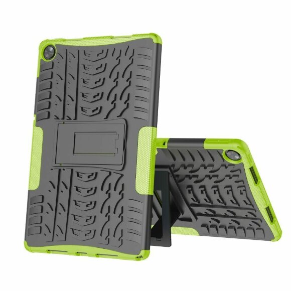 Чехол Hybrid Armor для Realme Pad 10.4 (черный + зеленый) Чехол Hybrid Armor для Realme Pad 10.4 (черный + зеленый)