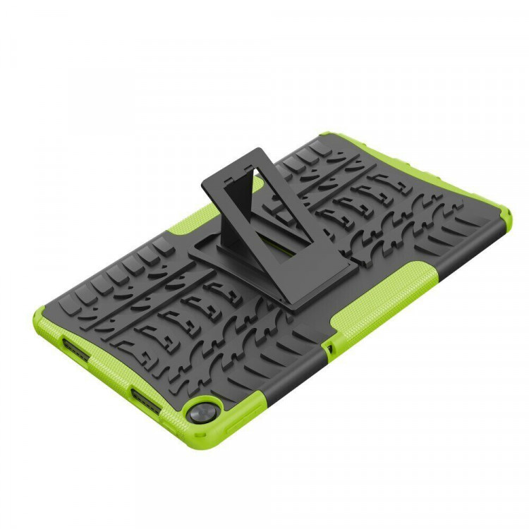 Чехол Hybrid Armor для Realme Pad 10.4 (черный + зеленый)