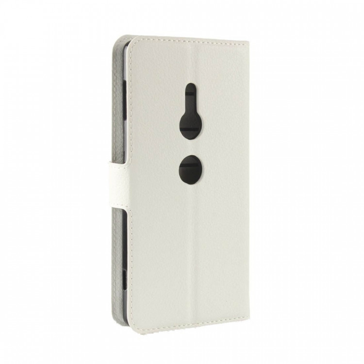 Чехол с визитницей для Sony Xperia XZ2 (белый)