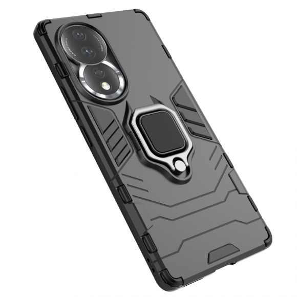 Чехол Armor Ring Holder для Honor 80 (черный)