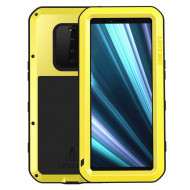 Гибридный чехол LOVE MEI для Sony Xperia 1 (желтый) Гибридный чехол LOVE MEI для Sony Xperia 1 (желтый)