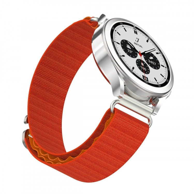 Ремешок Альпийская петля для часов 20мм (оранжевый)
